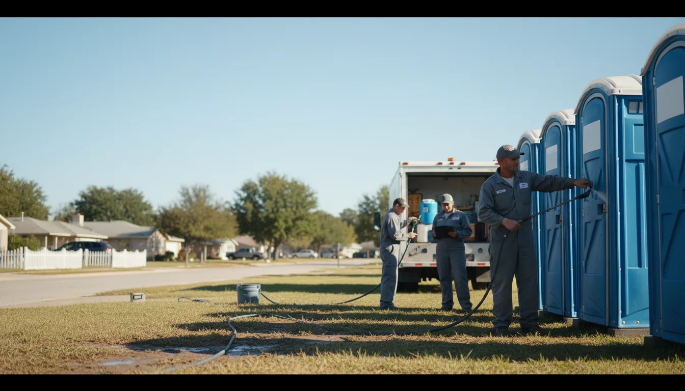 Long-Term Portable Toilet Rental in Camp Point, IL near me